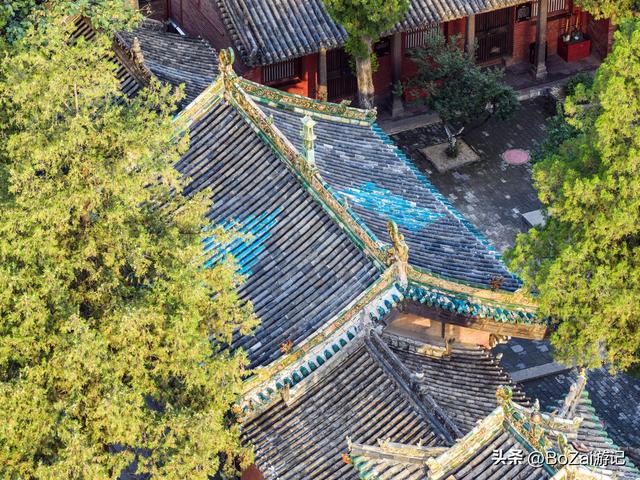 明代山门绝了！泽州玉皇庙，孔雀蓝琉璃太吸睛