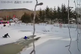 9个月前冰面救人的无名英雄找到了！图片