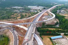 晋阳高速公路改扩建项目进入冲刺阶段图片