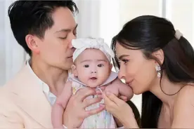 Push推哥3个月女儿长得跟哥哥小PJ一样，Rita3个月女儿被夸赞最美图片