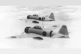 零式战斗机出场，抗战空军的至暗时刻图片