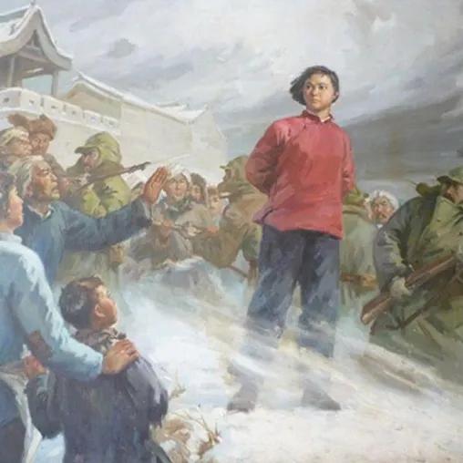 这就是革命烈士刘胡兰亲妹的真实样貌,和刘胡兰神似,罕见老照片