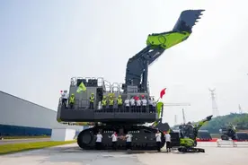 矿山设备新标杆：国产大型挖掘机的崛起图片