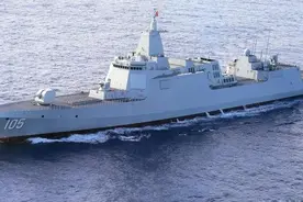 原来4年8艘055，为什么055大驱的建造，2024年突然中断放缓了？图片