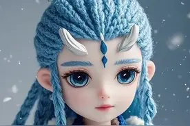 钩织大神上线，手艺活堪称一绝，看看这哪吒和敖丙，分分钟封神！图片