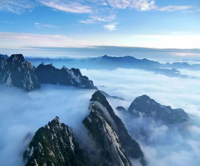 自带滤镜！华山“初冬限定”美景已送达~