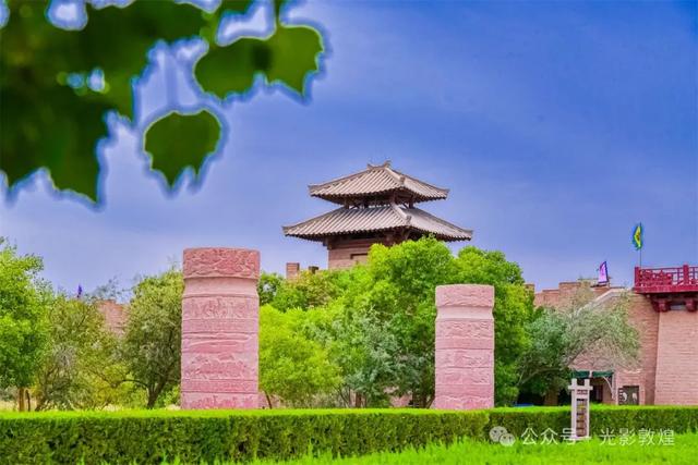 阳关玉门关旅游区风轻云淡正是秋游好时节