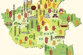 河南省旅游必备高清人文地图+17个地级市图片