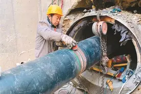 增加燃气“供应通道” 灞柳西路穿越陇海铁路断点连接项目顺利通气图片
