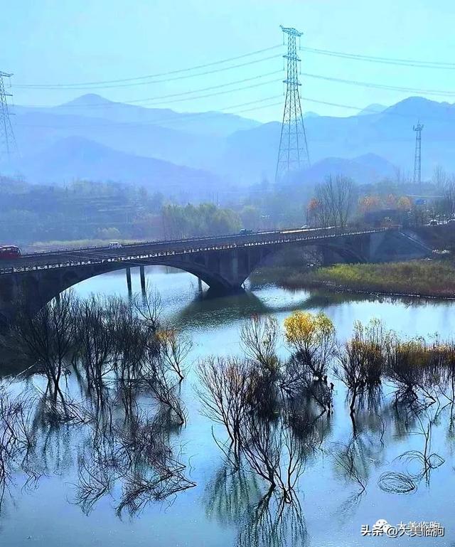 深沟险壑，临朐这个地方的景色迥异！常年有水！