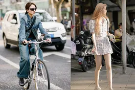 为什么劝你穿“萨洛蒙、飞跃”，而不是耐克？看完上海街拍就懂了图片