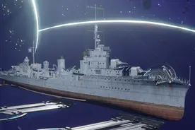 雷驱一哥看岛风，却没人知道屈居第二的这艘船，竟隐藏恐怖实力！图片