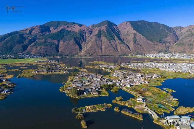 原来大理也有西湖，山水交融风光秀美，可惜门票比5A级景区还贵