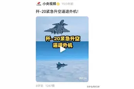 现场视频公开，歼20逼退美军五代机，王牌部队就是不一样图片