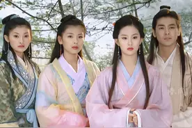 刘亦菲还不算顶级美女吗？剧里面美人同框，她几乎就没输过图片