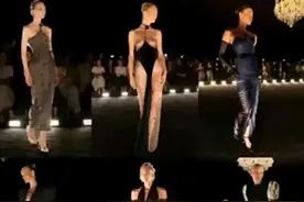 巴黎时装周惊现前卫挑战：裸体走秀，重释‘皇帝新装’寓言！图片
