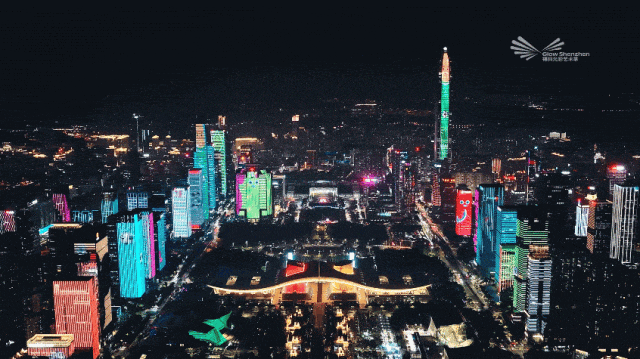 从深业上城到莲花山，这段路绝了！