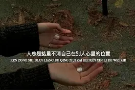 句子虽短，足以让你释怀，孤独比将就，有趣多了。图片