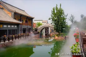 天津市的曙光水镇已建成开放，2024年最好的休闲打卡地！图片