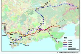 全长69.2公里的深大城际，坪山至深圳宝安机场最快仅需40分钟！图片