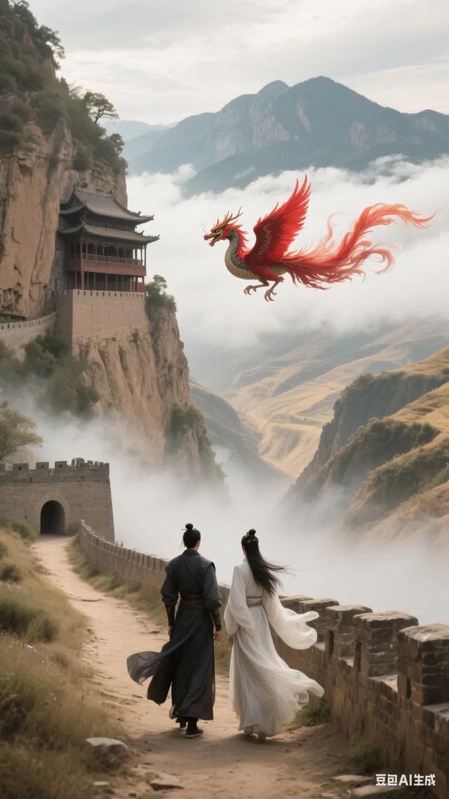 无双道龙赵小荣游记《 一笔祥龙天下行 》(五)关外悬空寺
