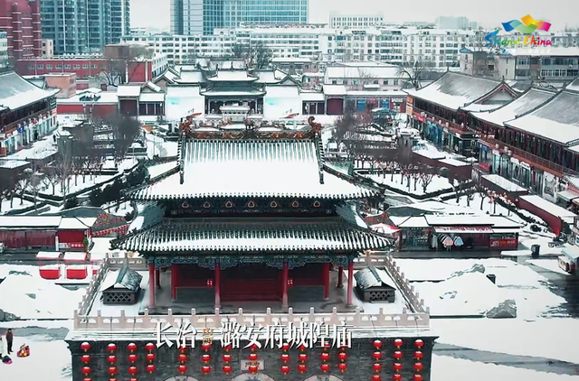 山西的雪，是写给千年古建的诗