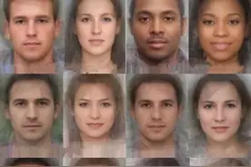 世界人种对比图片