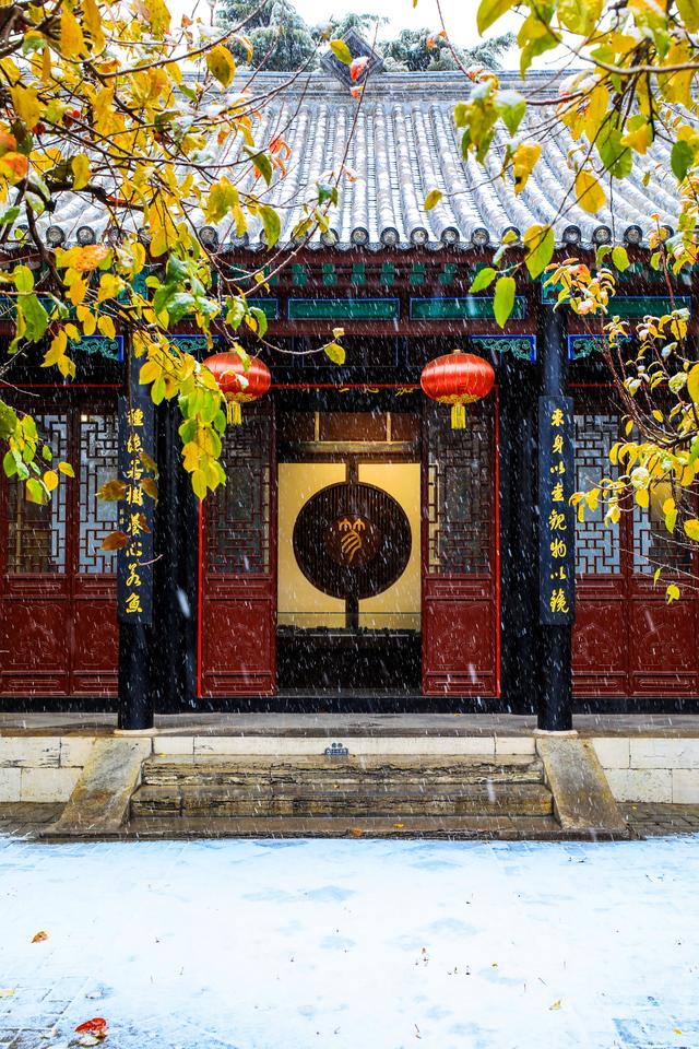 初雪滤镜下的潍坊，美得不一样~