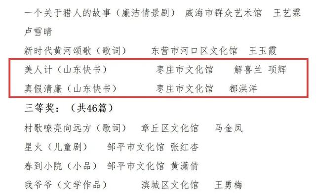 枣庄市文化馆2025年度精彩时刻（四）以文塑旅促融合 荣誉见证显担当
