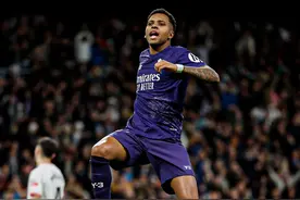 西甲-罗德里戈梅开二度 皇马2-0毕巴 各项赛事13场不败+8分领先图片