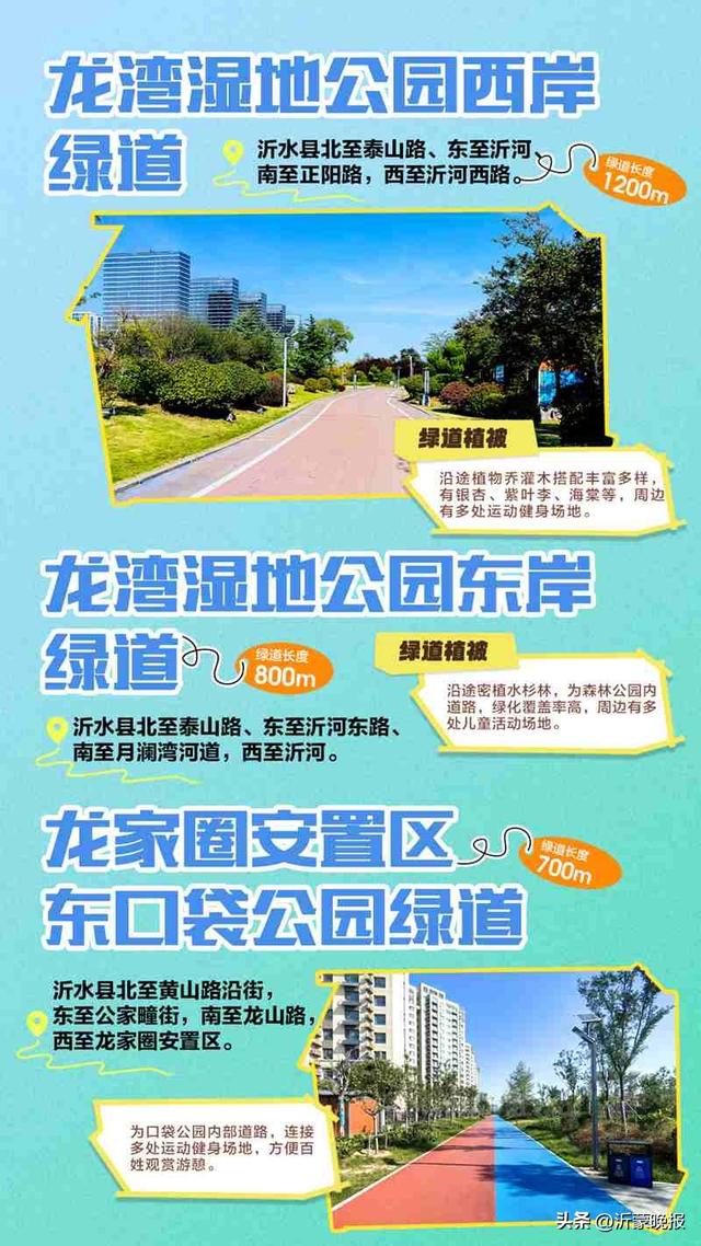 藏不住了！临沂35条诗意绿道，道道有风景，步步皆诗意