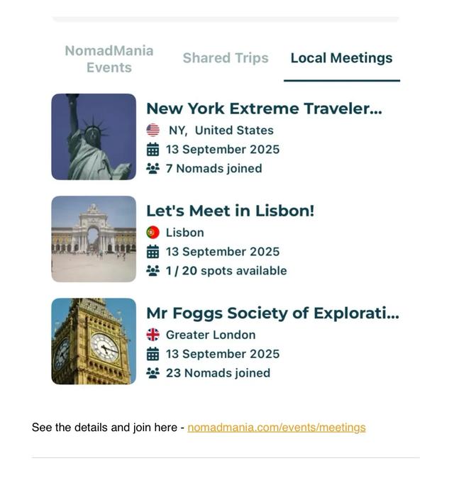 2025NomadMania旅游奖提名开始