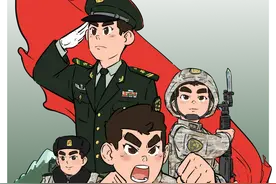 军营迎新春丨蛇年到，练兵忙图片