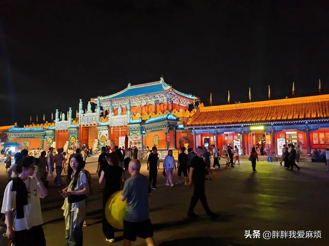 大同古城夜景