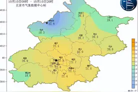 北京本周六日有降雨天气，周日气温回落，注意添衣图片