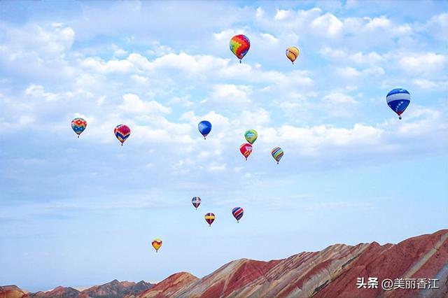 第五届张掖七彩丹霞热气球嘉年华即将开幕