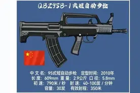 中国现役主要步枪枪械一览，你了解几把。图片