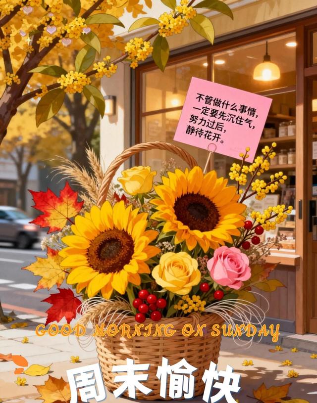 周末晨光中醒悟，平凡日子藏着幸福，内心宁静成最强伙伴