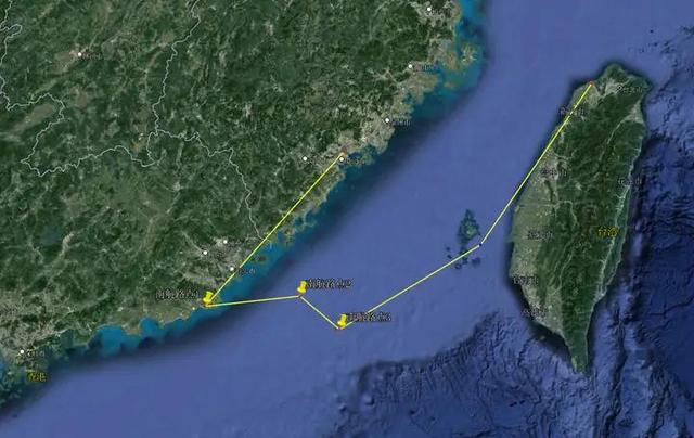 厦门飞台北直线距离仅350公里，为何不飞直线，却要绕行898公里？
