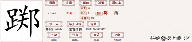 "踯躅"怎么读?什么意思?踯躅和踌躇有什么区别？