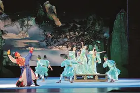 情景剧《众里寻他》在包头市上演图片