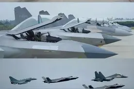 中国空军：歼20、歼16、歼10C“同时组团训练”，战力值拉满！图片