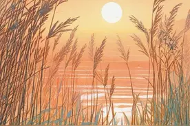 山气日夕佳，飞鸟相与还。33句夕阳落日诗词，任谁都掩饰不了醉意图片