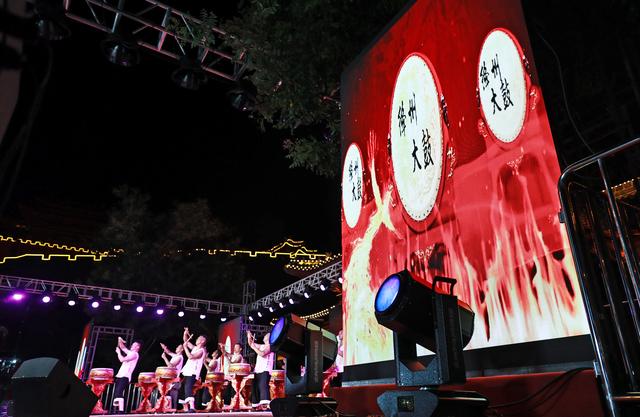 #运城头条#山西绛州：第三届消夏文化鼓乐喧天“鼓”州乐翻天