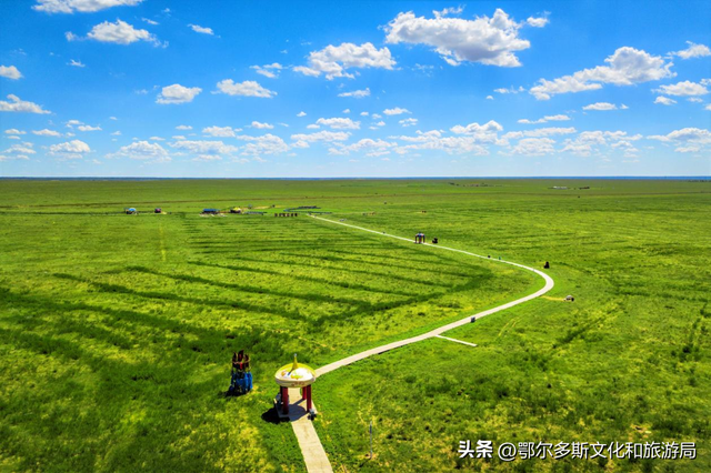 杭锦旗入境文旅市场持续火热 境外游客畅游鄂尔多斯草原
