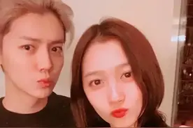 全网等了一天，关晓彤给鹿晗发生日祝福，结果等来说鹿晗有二心？图片