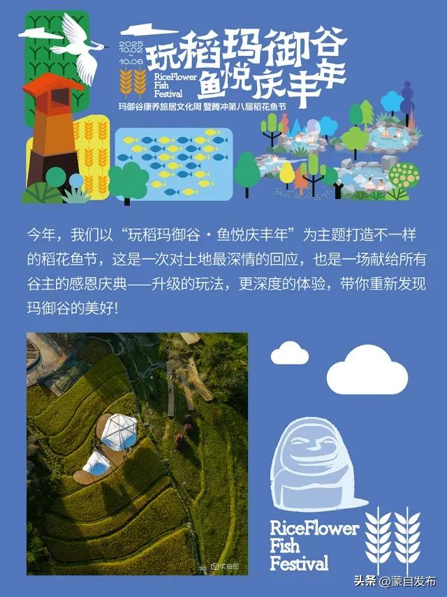 中秋国庆游腾冲丨赴玛御谷之约，“稻” 此一游赏满田秋浪
