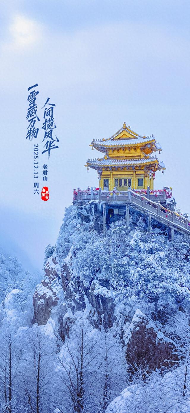 【洛阳·早安】一雪藏万物，人间揽风华