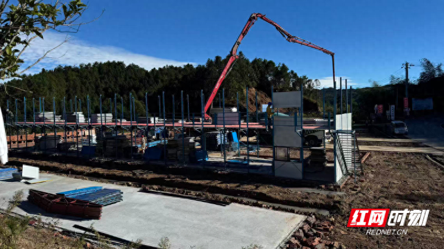 炎陵旅游环线崛起新地标 远山蓝康养基地项目开工