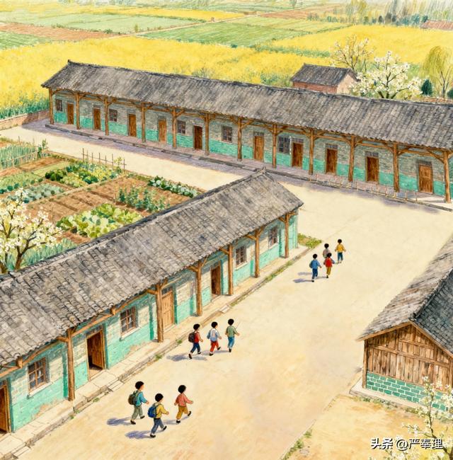 60多年前的永吉湾农村居民点